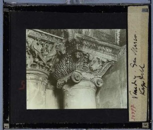 Venedig, Markusdom : Kapitelle