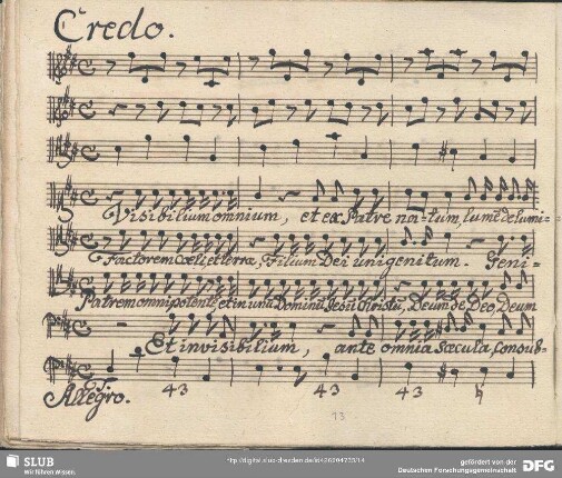 Credo: Patrem omnipotentem