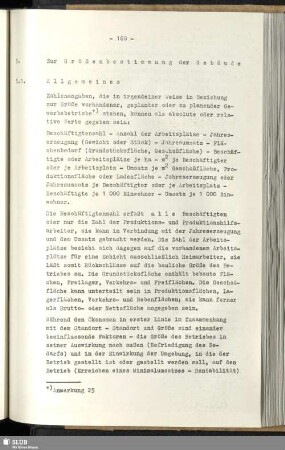 5. Zur Größenbestimmung der Gebäude