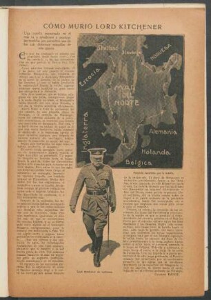 Cómo murió Lord Kitchener