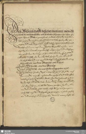 Diese Wißenschafft bestehet hierinne wienicht sowohl die einheimischen als frembde Müntzen an ihren gesetzten Schrot und Korn gerechnet ...