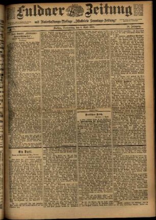 Ausgabe vom Donnerstag, den 06. April 1899.