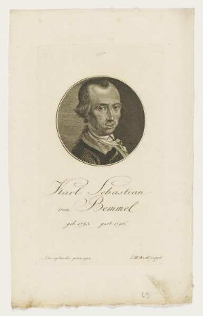 Bildnis des Karl Sebastian von Bemmel
