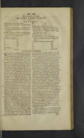 Elaboratio Tit. II. Extra. De Foro Competente.