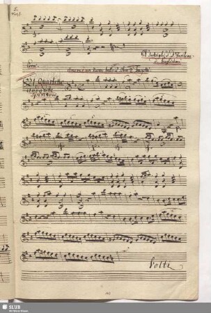 821. Quartetto: Amor è un nume bello / Guglielmi, P. A.