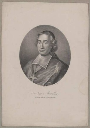 Bildnis des Jean-Baptiste Massillon