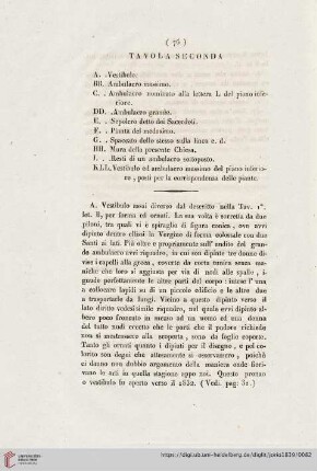 Tavola seconda
