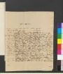 Brief von Leonhard, Karl Cäsar von an Goethe, Johann Wolfgang von