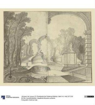 Phantastische Gartenarchitektur