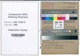 Entnazifizierung Gustav Gottschlich , geb. 27.08.1898 ()