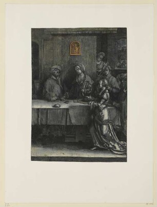 Herodes und Herodias, Blatt 5 der Folge "Macht der Frauen (groß)"