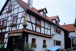 Romantik-Schenke, restauriertes Fachwerkhaus