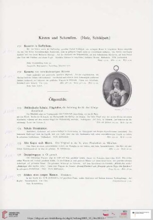 Ölgemälde (Nr. 173-177)