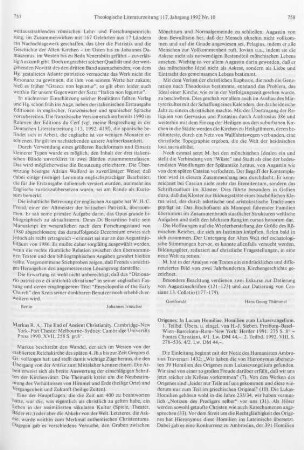 758-759 [Rezension] In Lucam Homiliae; 1