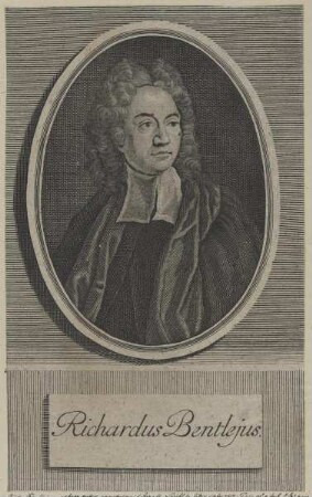 Bildnis des Richardus Bentlejus