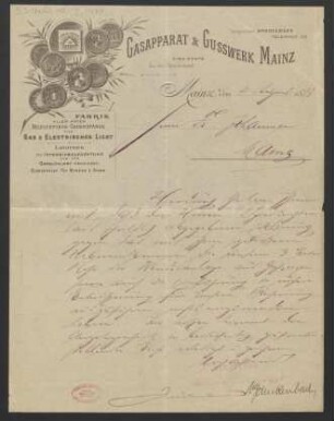 Brief an Friedrich Johannsen : 04.08.1897