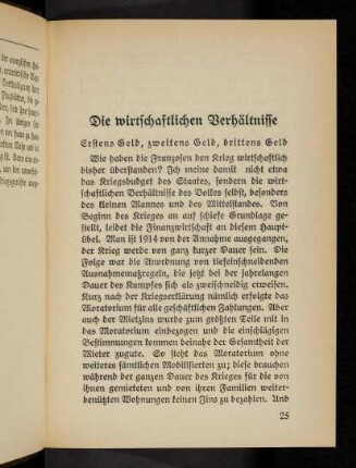 25-36 Die wirtschaftlichen Verhältnisse
