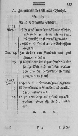 A. Formular des Armen-Buchs.