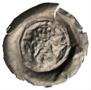 Fundmünze, Brakteat, 1230 - 1250