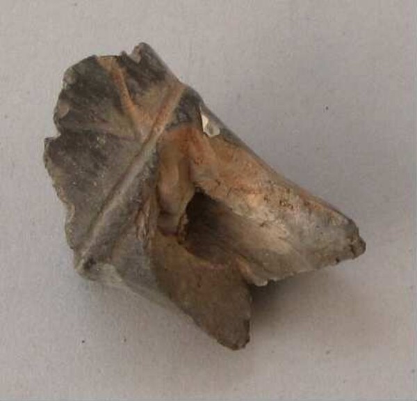 Fragment of a clay vessel