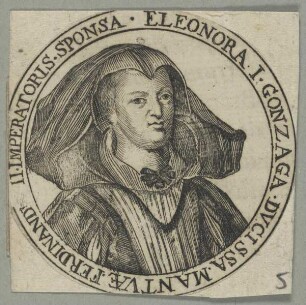 Bildnis der Eleonora I. Gonzaga, Kaiserin des Römisch-Deutschen Reiches