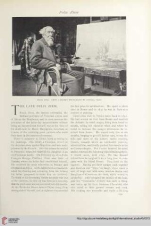 The late Felix Ziem