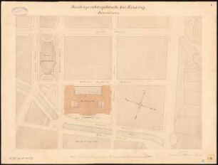 Reichsgericht, Leipzig: Lageplan