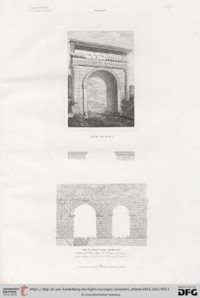 Monumenti antichi (Tavola I - VII)