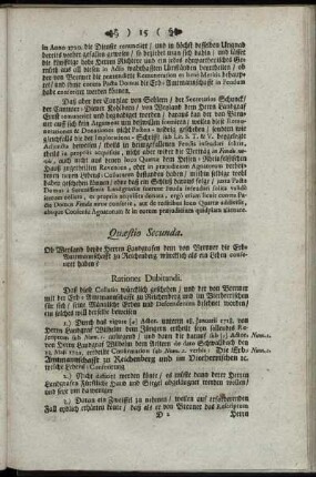 Quæstio Secunda.