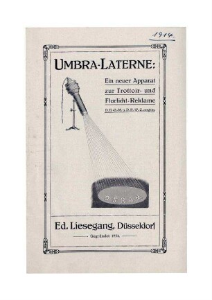 Projektion Dia - Lichtbildreklame Projektorentypen