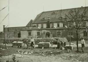 Schlegel, Hof von Richard Kunack,, Junggeflügelaufzucht