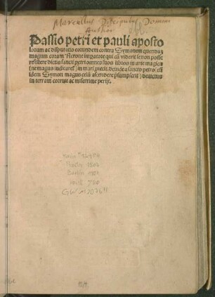 Passio Petri et Pauli apostolorum