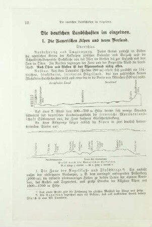 Die deutschen Landschaften im einzelnen