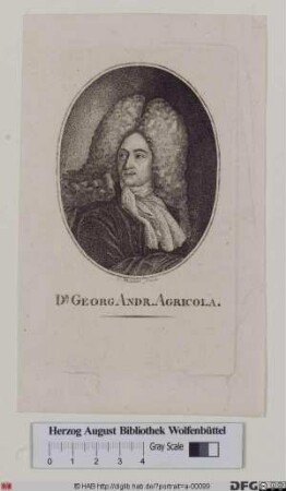 Bildnis Georg Andreas Agricola