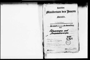 Rechtliche Regelung der politischen Säuberung, Teil 1