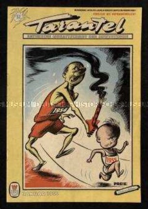 Satirezeitschrift der DDR. 1955