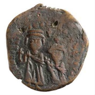 Münze, Follis, 612 / 613