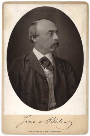 Fotografie von Hans von Bülow (1830-1894)