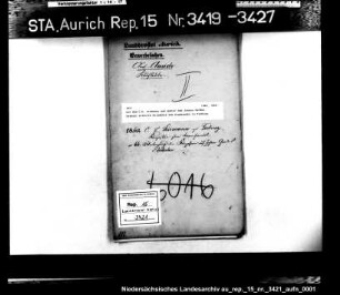 Die dem C.E. Lisemann und später dem Johann Gerdes Niebuhr erteilte Erlaubnis zum Kramhandel in Fiebing