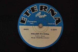 Walzer in e Moll / Frédéric Chopin