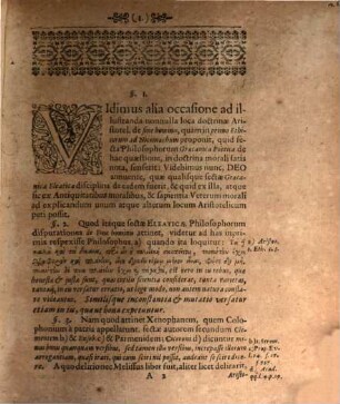 De fine hominis secundum disciplinam philosophiae Eleaticae et Pyrrhonicae, cum aliorum, tum Democriti inprimis