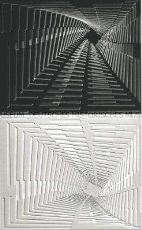 Werbekarte des Henry-Ries-Studios New York mit einem Motiv aus "Helioptix" - Nachlass