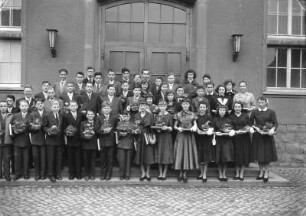 Roßwein. Jugendweihegruppe