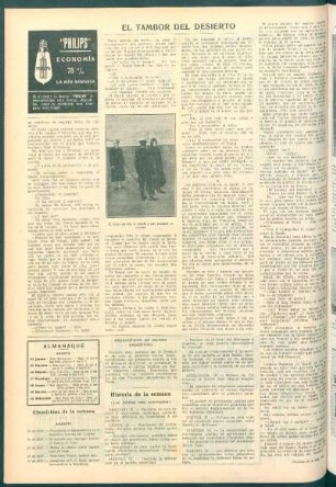 Historia de la semana : (Los sucesos más culminantes)