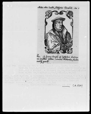 Matthaeus Pfeil von Kappel, genannt Philo Capella, Marburger Professor der Ethik und Moral sowie der Rhetorik