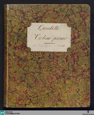 Vingt-deuxième Quintetto pour deux Violons, Alto & deux Violoncelles ou pour deux Violons, Alto, Violoncelle & Contre-Basse : Oeuvre 57