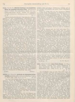 700-701 [Rezension] Kühn, Ernst, Johann Georg Hamann, der Magus im Norden