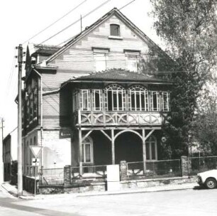 Colditz, Luisastraße 3. Wohnhaus (um 1900). Straßenansicht