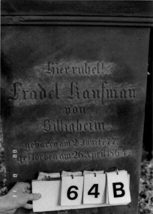 Grabstein 64B