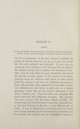 Chapter IV. Assam